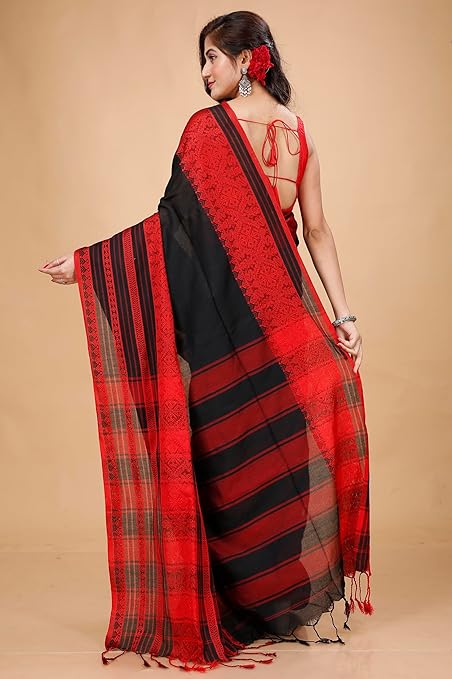 Handloom Begampuri Cotton Saree