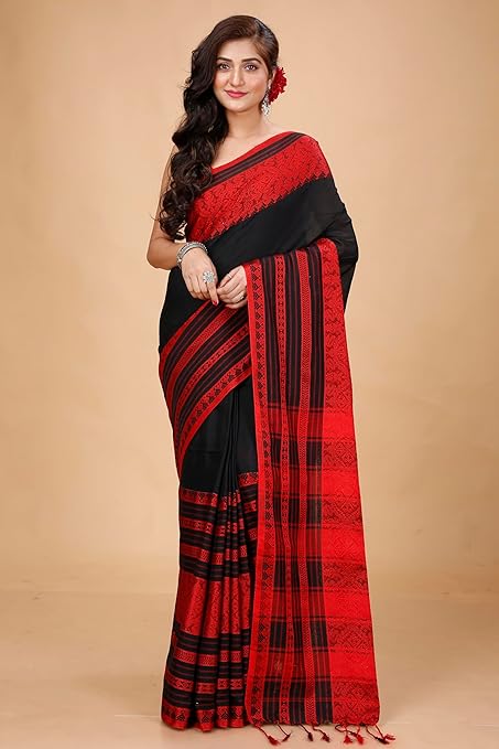 Handloom Begampuri Cotton Saree