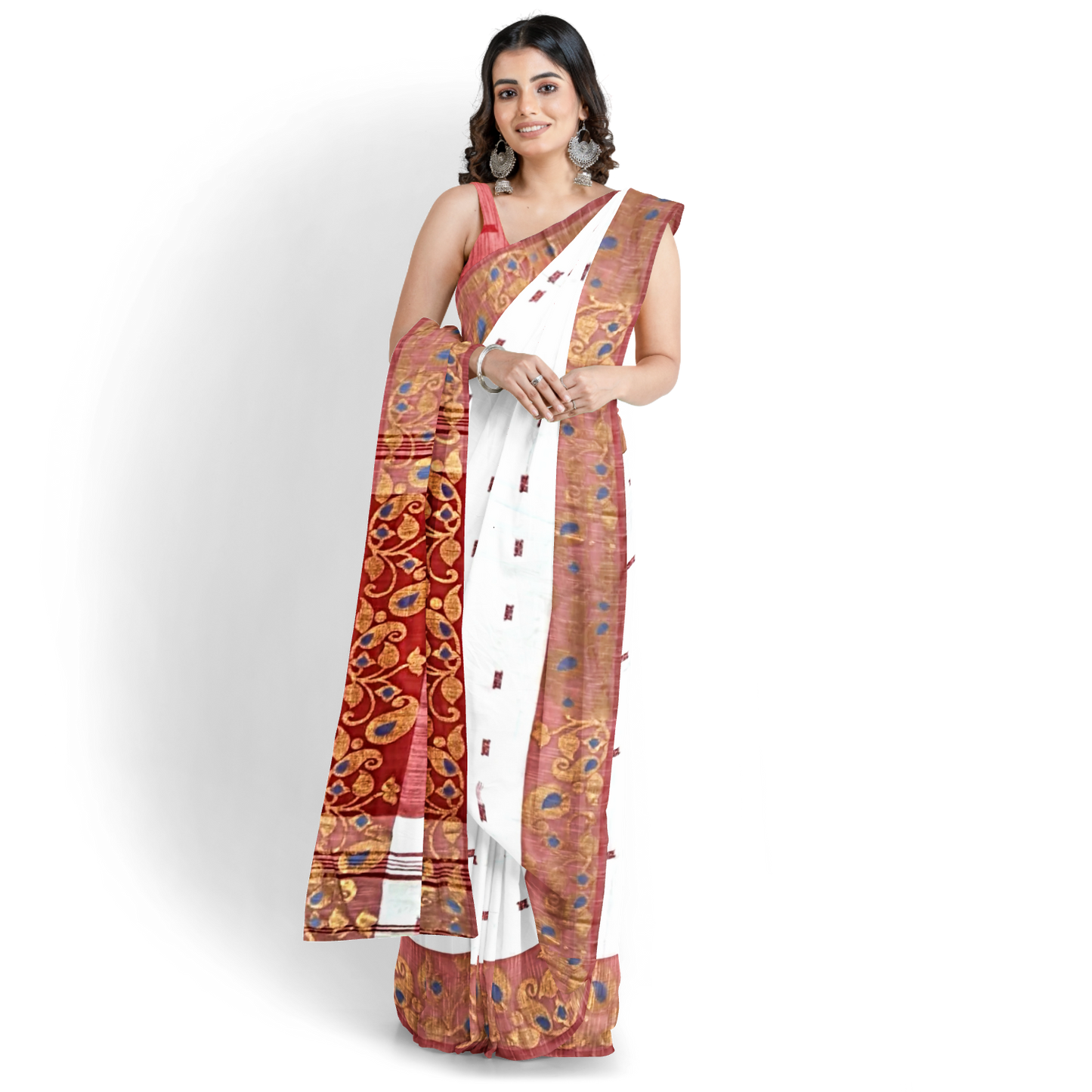 Soft Cotton Silk Handloom Saree