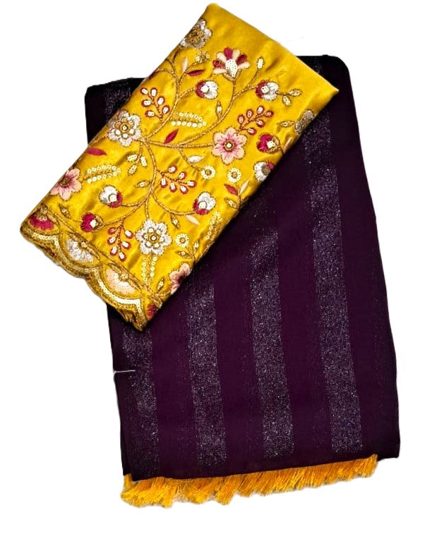 Fancy Chiffon Saree