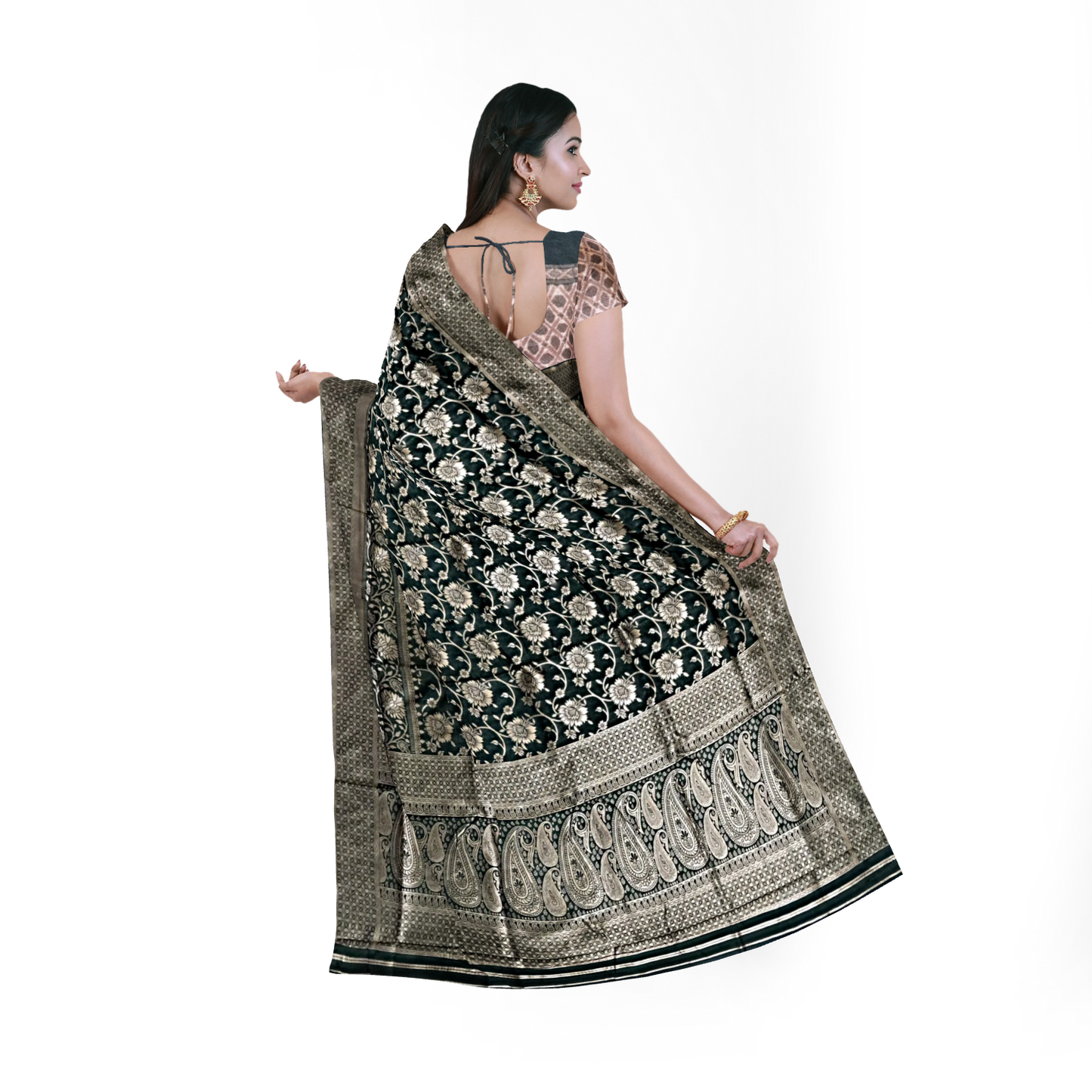 Fancy Rapier Jacquard Silk Saree