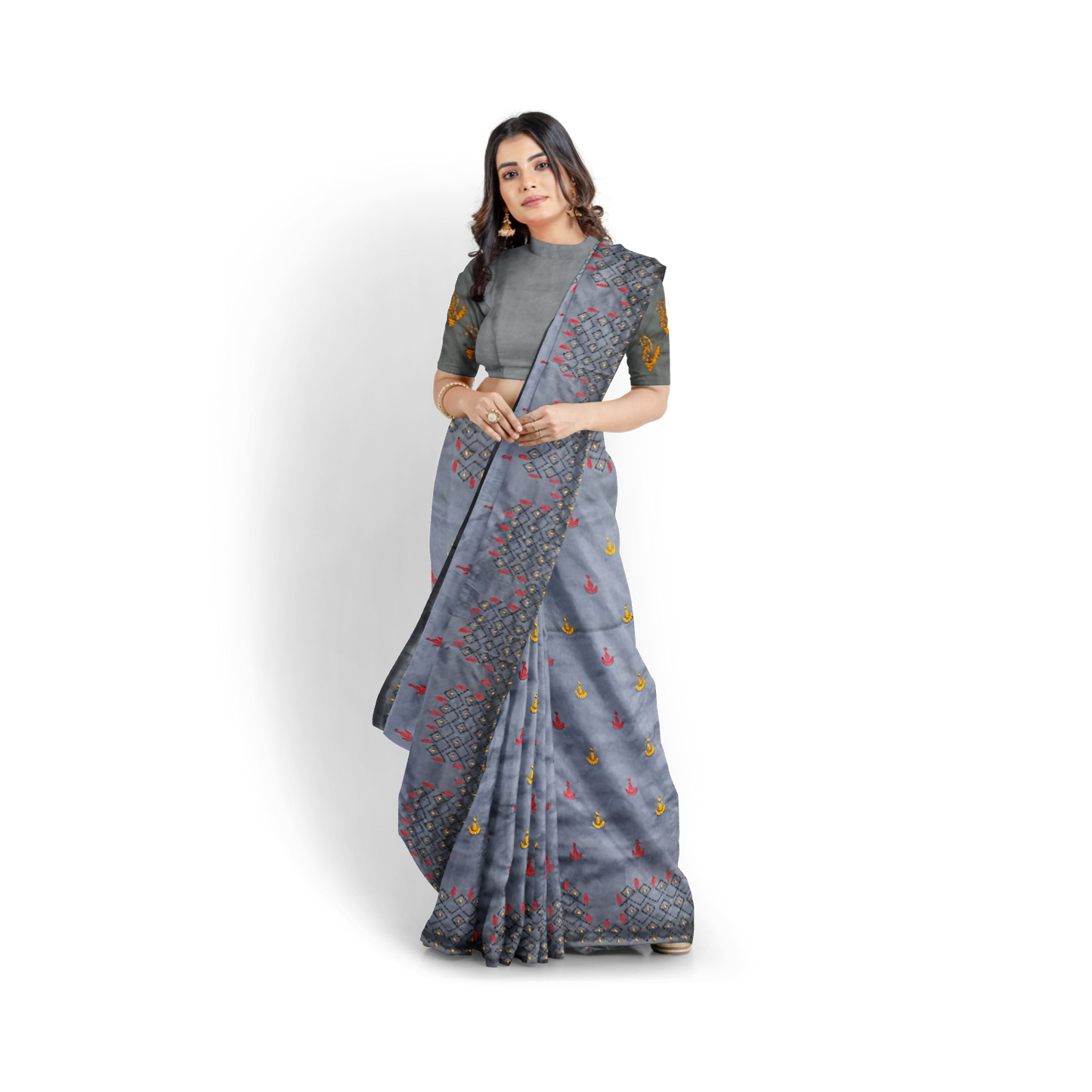 Katha Stich Saree